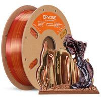 ($13 for the whole thing) PLA High Speed - PLA High Speed Silk Quadruple Color-Metal Frenzy (Black & Dark Red & Banana Orange & Gold) 1kg