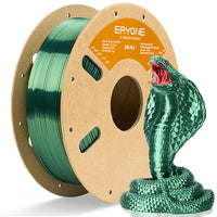 PLA Silk Filament - 1.75mm±0.03mm (1kg) - PLA Silk-Olive Green