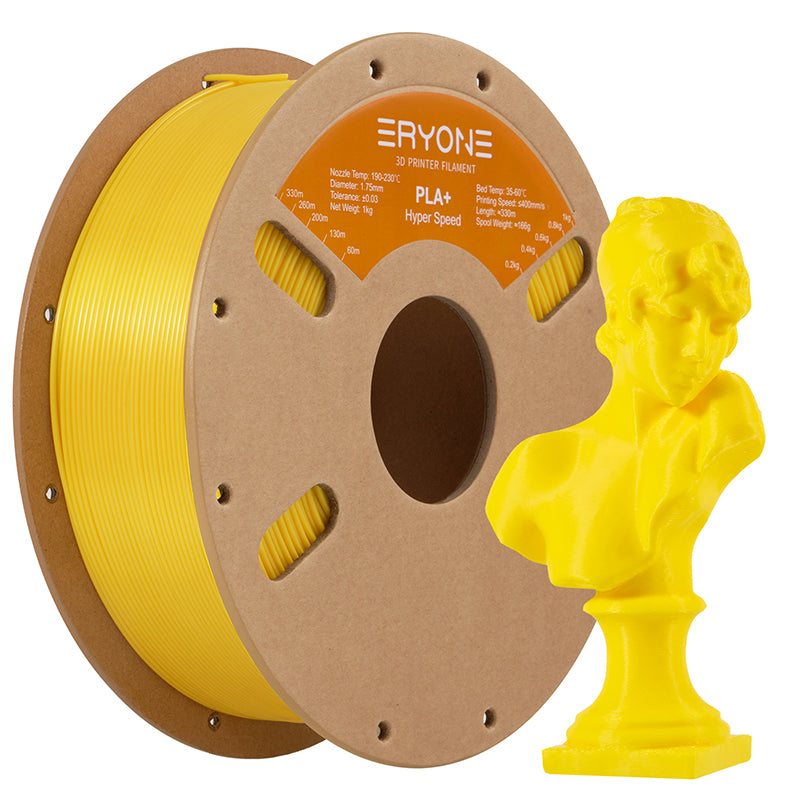 ERYONE Hyper Speed PLA+ 3D Printer Filament, Dimensional Accuracy +/- 0.05 mm 1kg (2.2LBS)/Spool, 1.75mm
