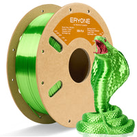 PLA Silk Filament - 1.75mm±0.03mm (1kg) - PLA Silk-Apple Green