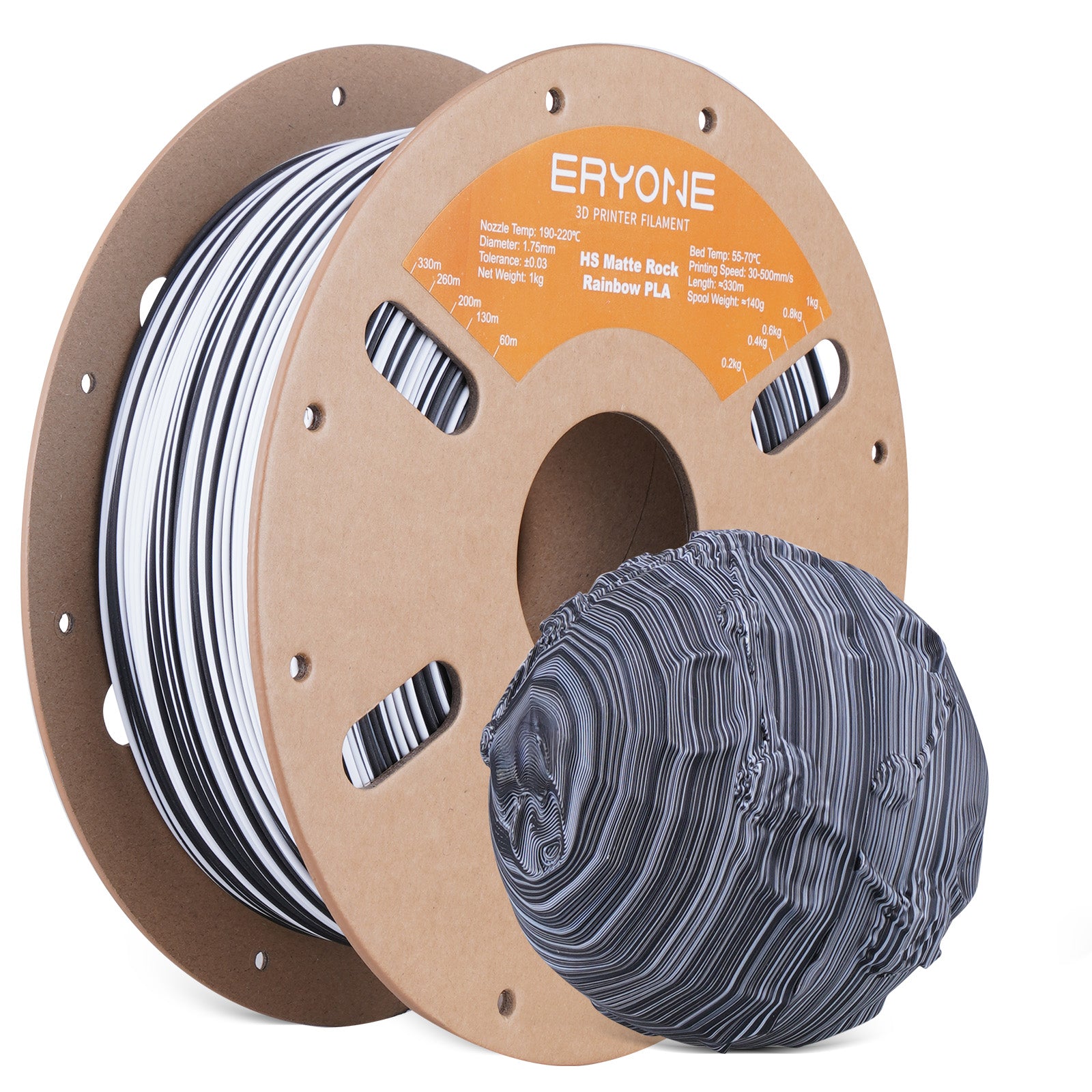 (Bundle Sale) PLA Matte Filament，1kg (MOQ:5 Rolls,Mixable )