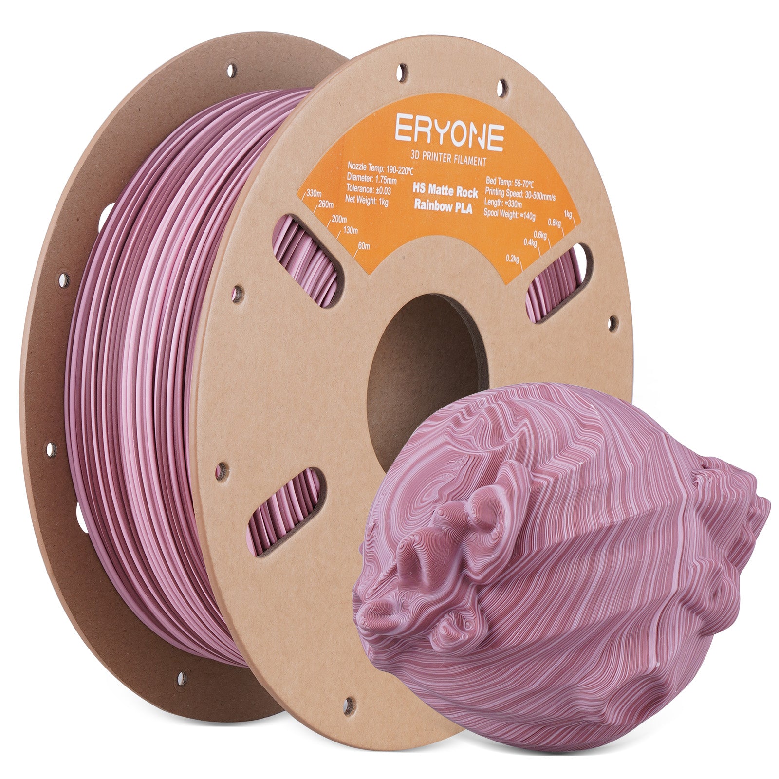 (Bundle Sale) PLA Matte Filament，1kg (MOQ:5 Rolls,Mixable )