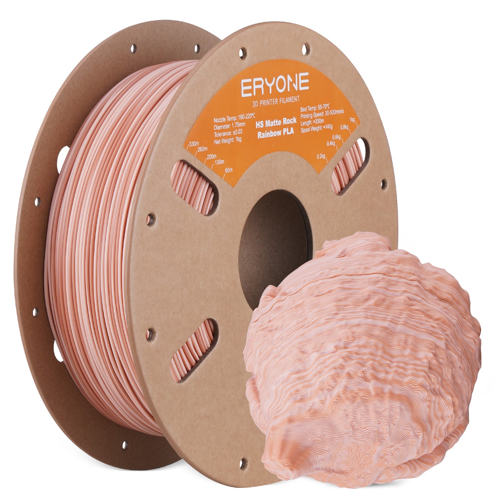 (Bundle Sale) PLA Matte Filament，1kg (MOQ:5 Rolls,Mixable )