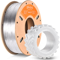 TPU Filament,  - 1.75mm±0.03mm (0.5kg & 1kg) - Transparent-1kg