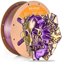 ($13 for the whole thing) PLA High Speed - PLA High Speed Silk Dual Color-Gold & Purple 1kg