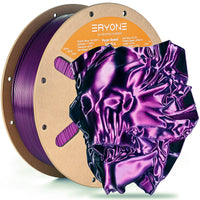 ($13 for the whole thing) PLA High Speed - PLA High Speed Silk Dual Color-Purple & Black 1kg