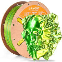 ($13 for the whole thing) PLA High Speed - PLA High Speed Silk Dual Color-Green & Yellow 1kg