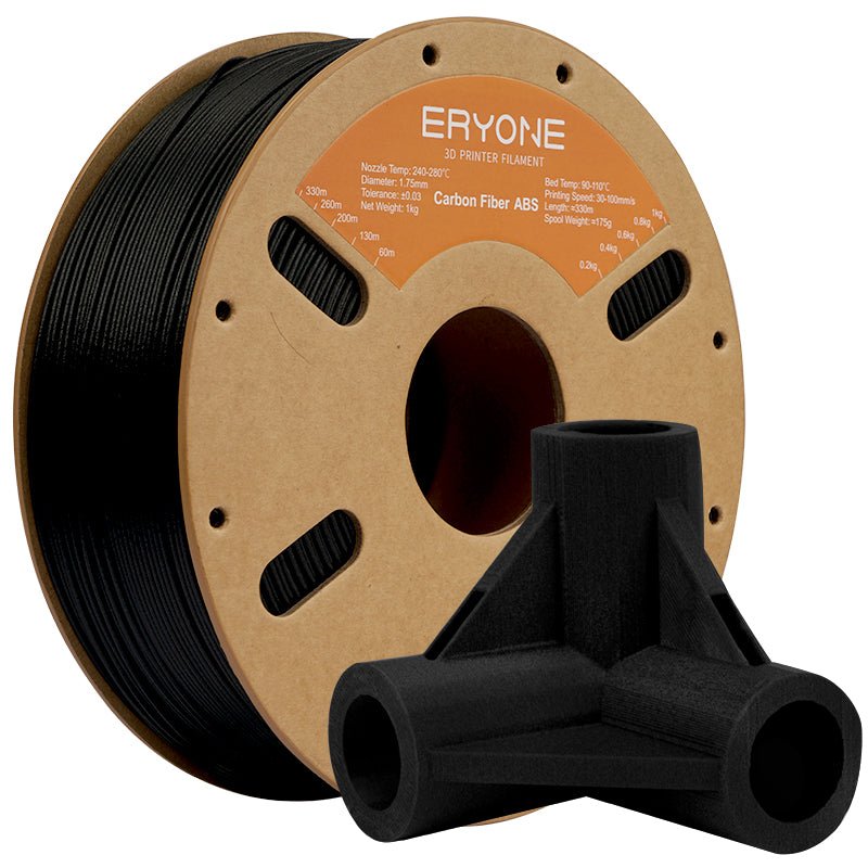 ABS & ABS - CF Filament - 1.75mm±0.03mm (1kg)