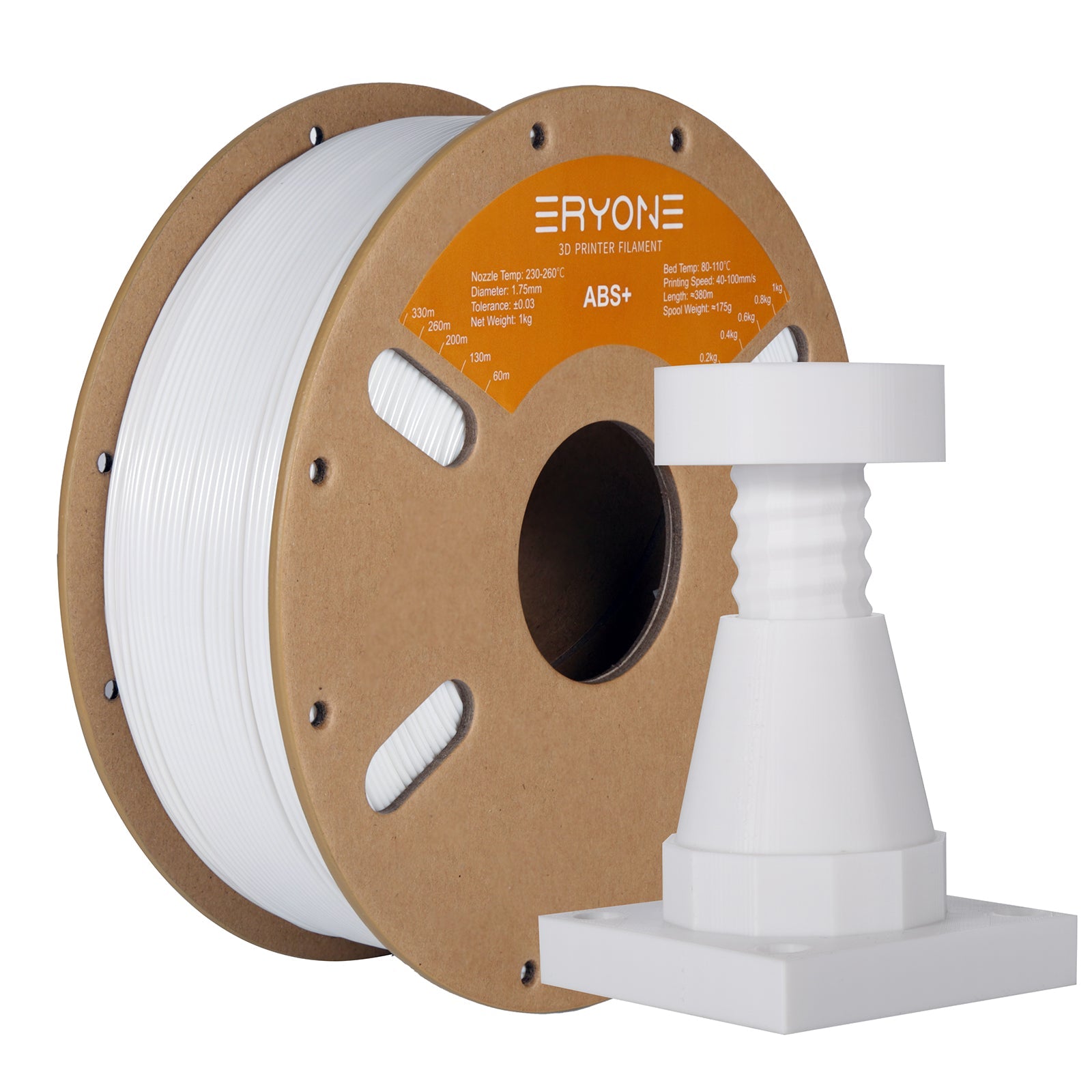 ABS+ Filament - 1.75mm±0.03mm (1kg)