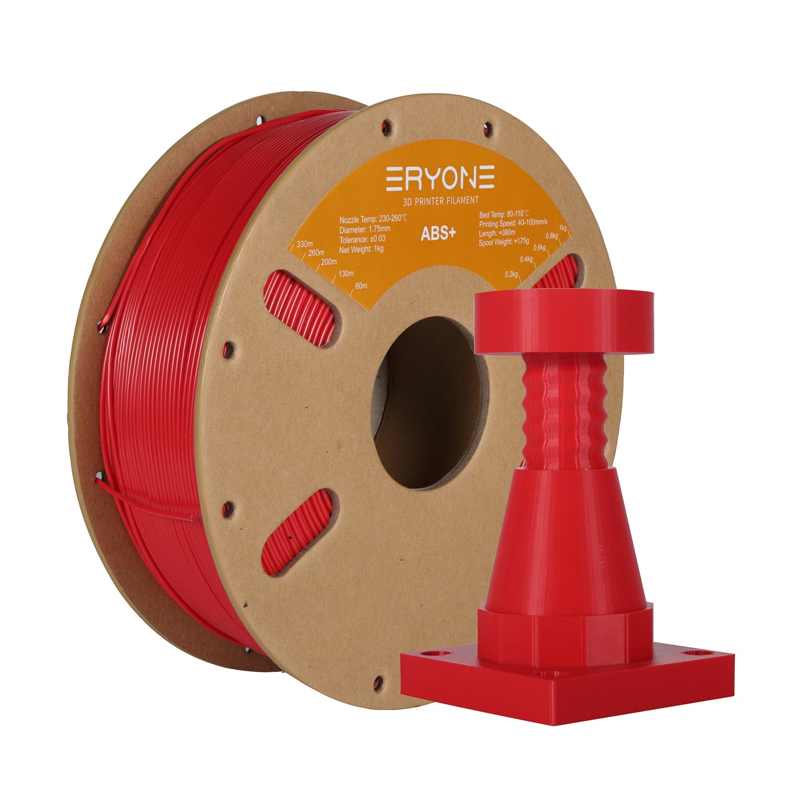 ABS+ Filament - 1.75mm±0.03mm (1kg)