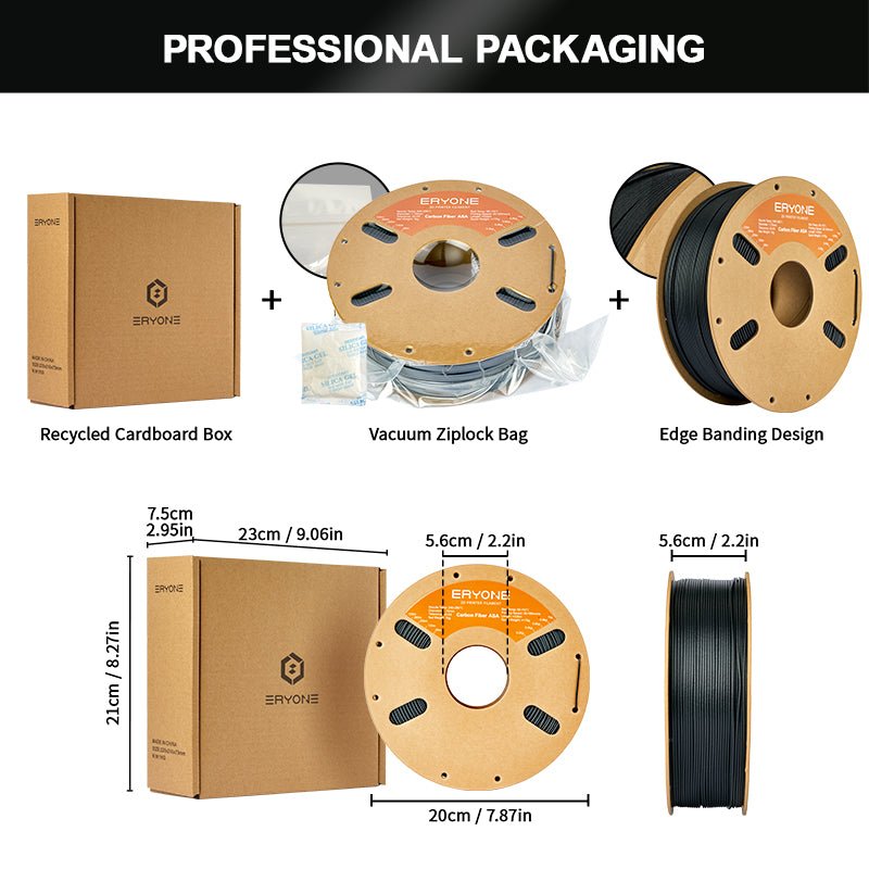 ASA & ASA - CF Filament - 1.75mm±0.03mm (1kg)