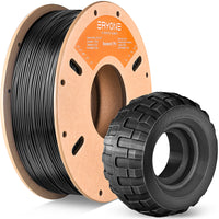 (Pre-sale)TPU Filament - 1.75mm±0.03mm (0.5kg) (MOQ:20 rolls,Mixable) - Black