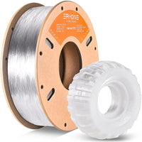 (Pre-sale)TPU Filament - 1.75mm±0.03mm (0.5kg) (MOQ:20 rolls,Mixable) - Transparent
