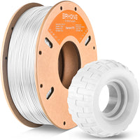 (Pre-sale)TPU Filament - 1.75mm±0.03mm (0.5kg) (MOQ:20 rolls,Mixable) - White