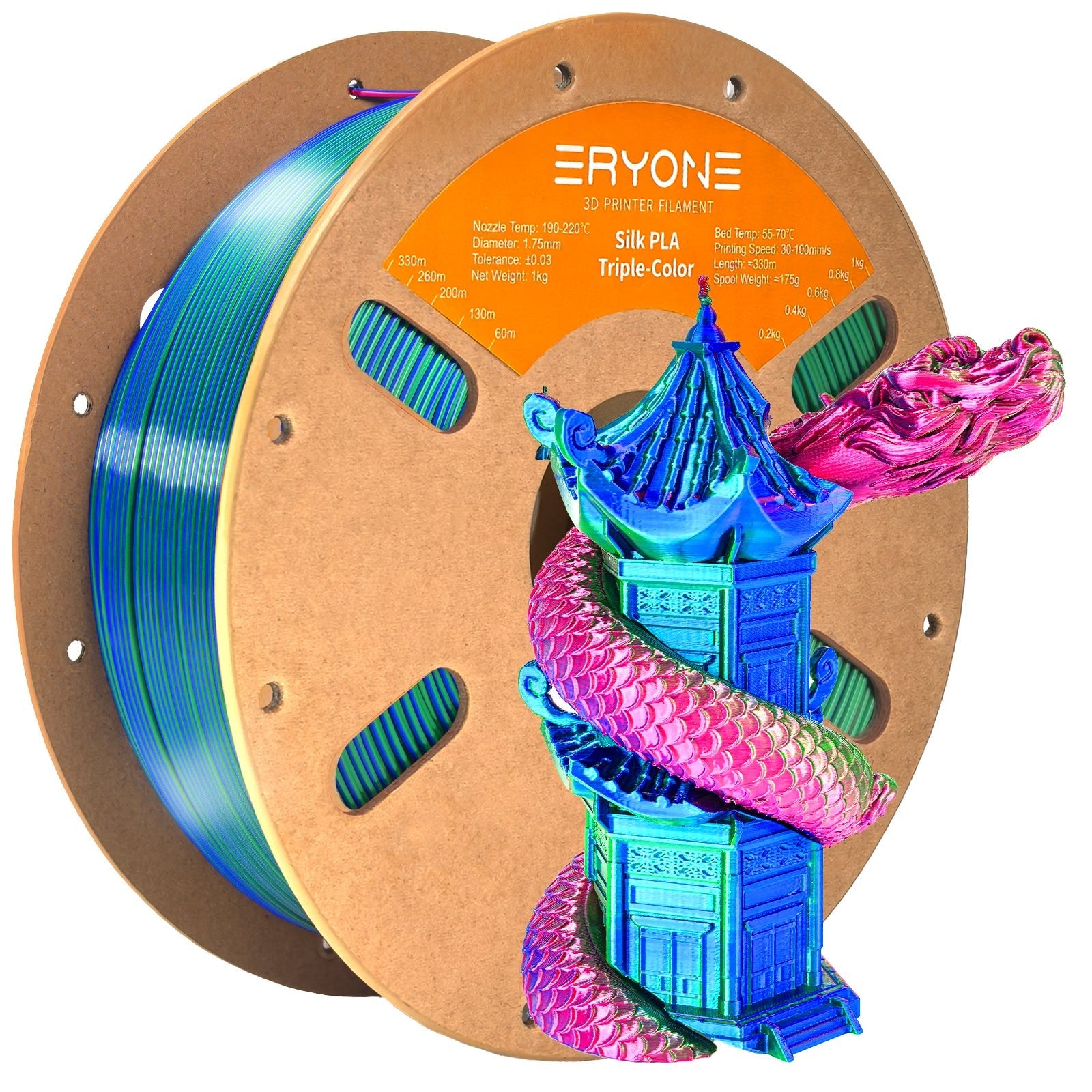 (CA only)（Pre - sale）PLA All Series Filament，1kg (MOQ:20 Rolls，Mixable)