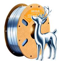(CA only)（Pre-sale）PLA All Series Filament，1kg (MOQ:20 Rolls，Mixable) - Ultra Silk-Silver