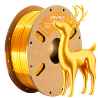 (CA only)（Pre-sale）PLA All Series Filament，1kg (MOQ:20 Rolls，Mixable) - Ultra Silk-Gold
