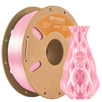 PLA Silk Filament - 1.75mm±0.03mm (1kg) - PLA Silk-Pink