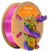 (CA only)（Pre-sale）PLA All Series Filament，1kg (MOQ:20 Rolls，Mixable) - Triple-Color Silk-RED&YELLOW&BLUE