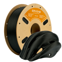 Nylon & Nylon-CF&GF(PA6 & PA12) Filament - 1.75mm±0.03mm (1kg) - PA12-GF-Black-1KG