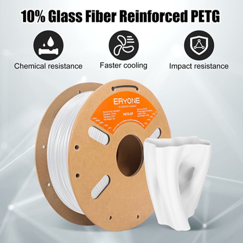 PETG Fiberglass Filament - 1.75mm±0.03mm (1kg)