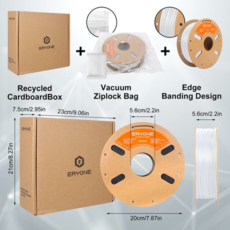 PETG Fiberglass Filament - 1.75mm±0.03mm (1kg)