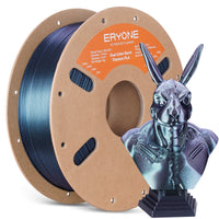 PLA Burnt Titanium Dual Color Filament - 1.75mm±0.03mm (1kg) - Dual Color-Green & Blue