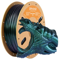 PLA Burnt Titanium Filament - 1.75mm±0.03mm (1kg) - Burning Titanium-Green
