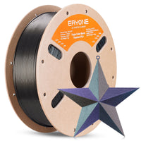 PLA Burnt Titanium Triple Color Filament - 1.75mm±0.03mm (1kg) - Triple Color-Purple Blue & Gold & Green