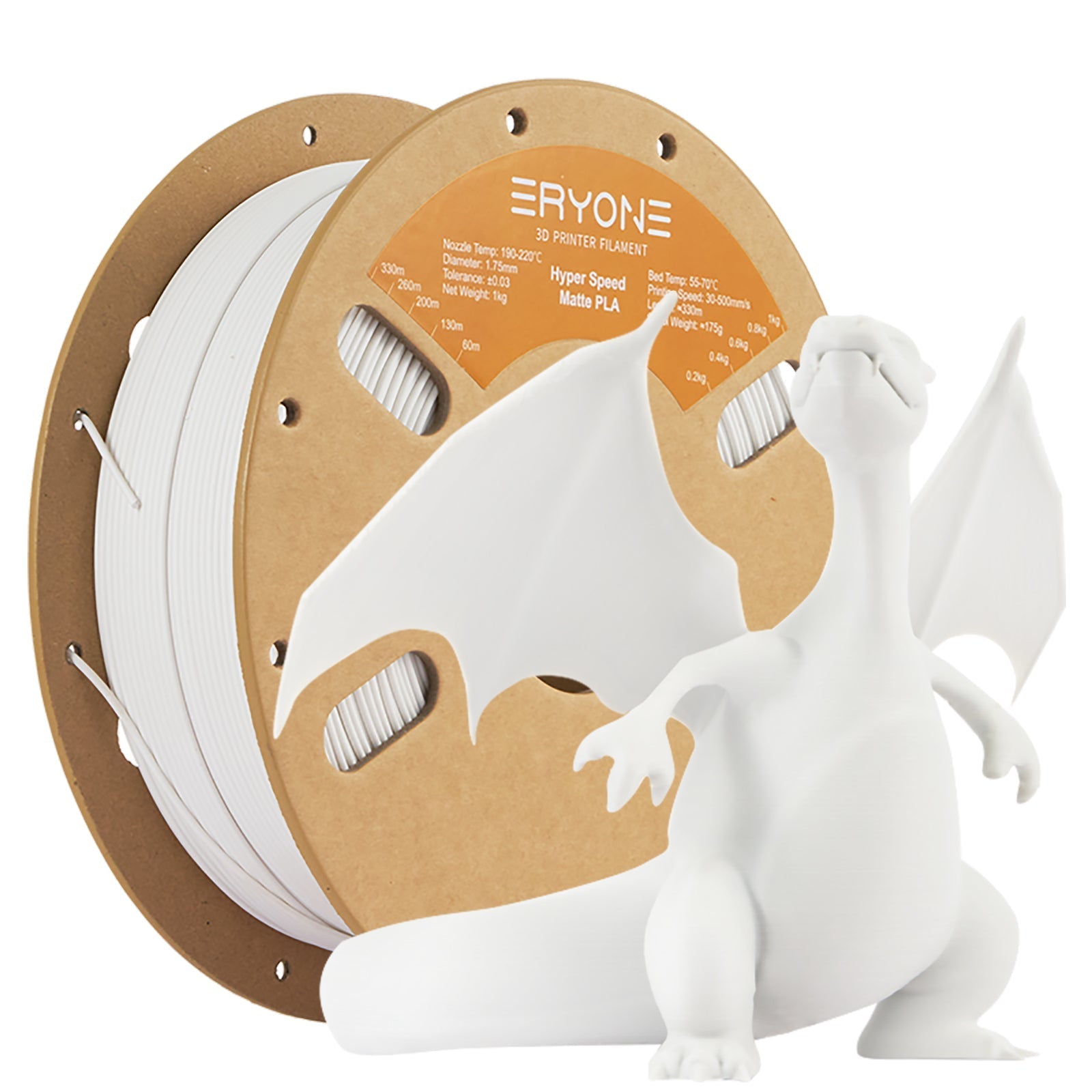 PLA Matte High - Speed Filament - 1.75mm±0.03mm (1kg)