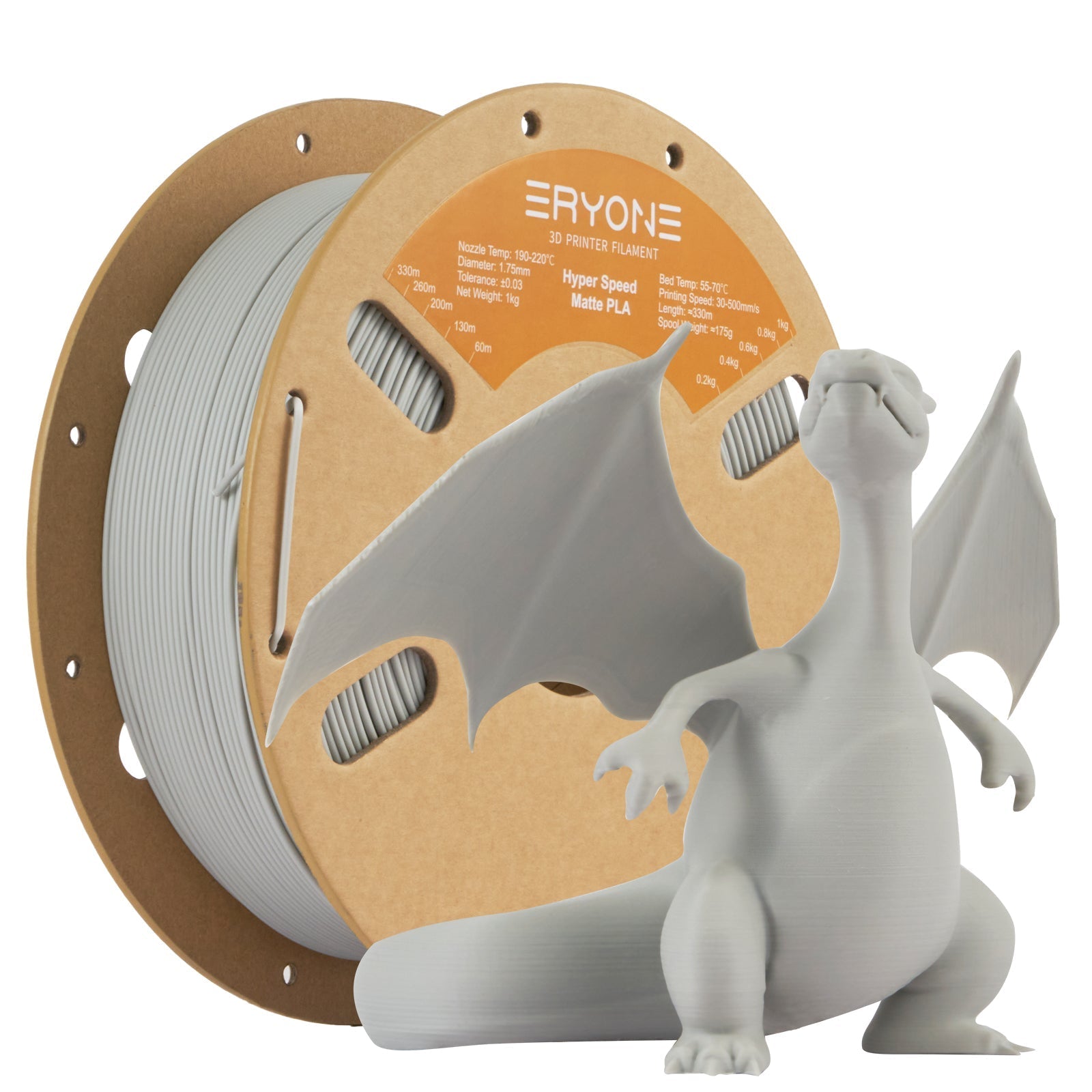 PLA Matte High - Speed Filament - 1.75mm±0.03mm (1kg)