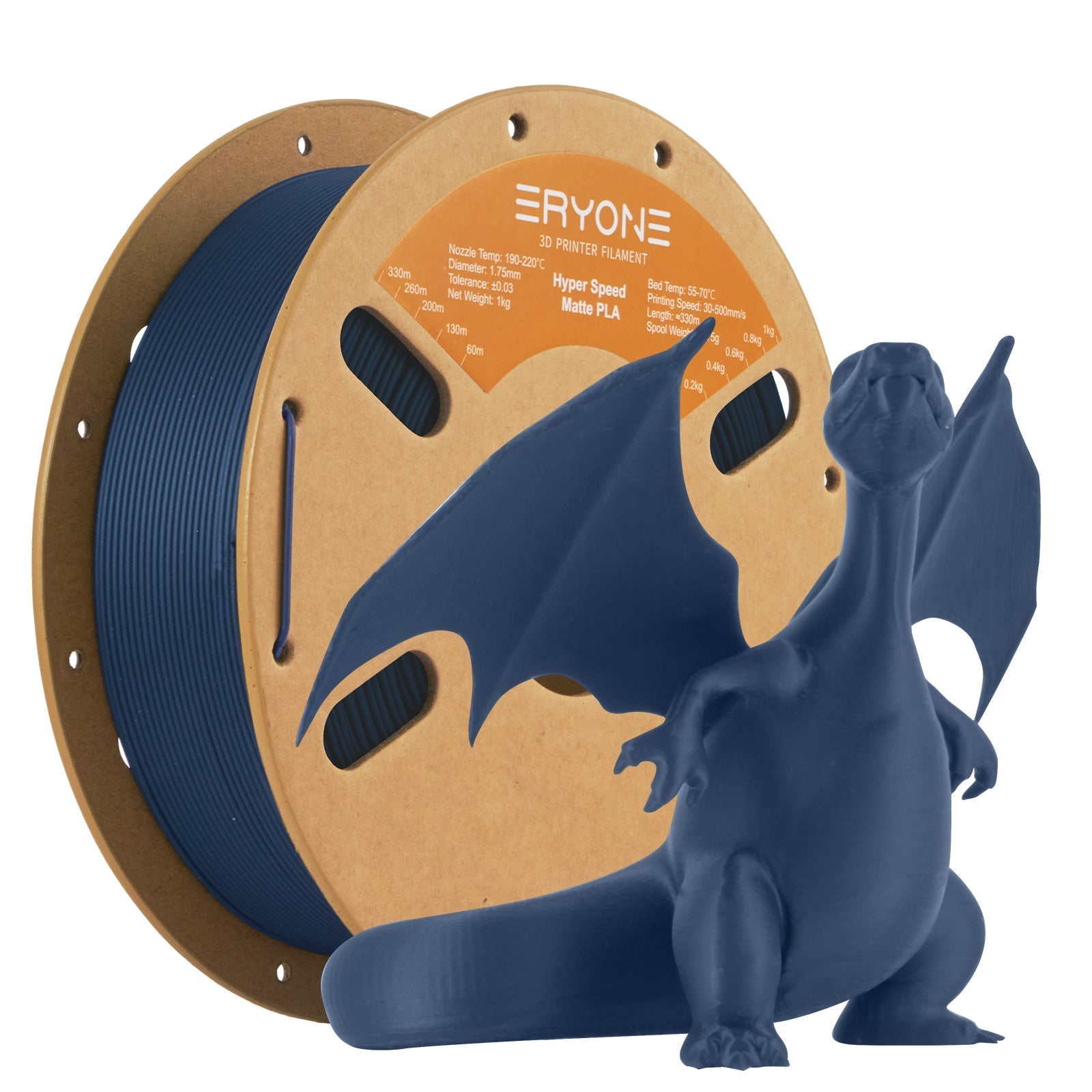 PLA Matte High - Speed Filament - 1.75mm±0.03mm (1kg)
