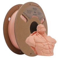 PLA Matte & Matte Rainbow Filament - 1.75mm±0.03mm (1kg) - PLA Matte-Red Wax