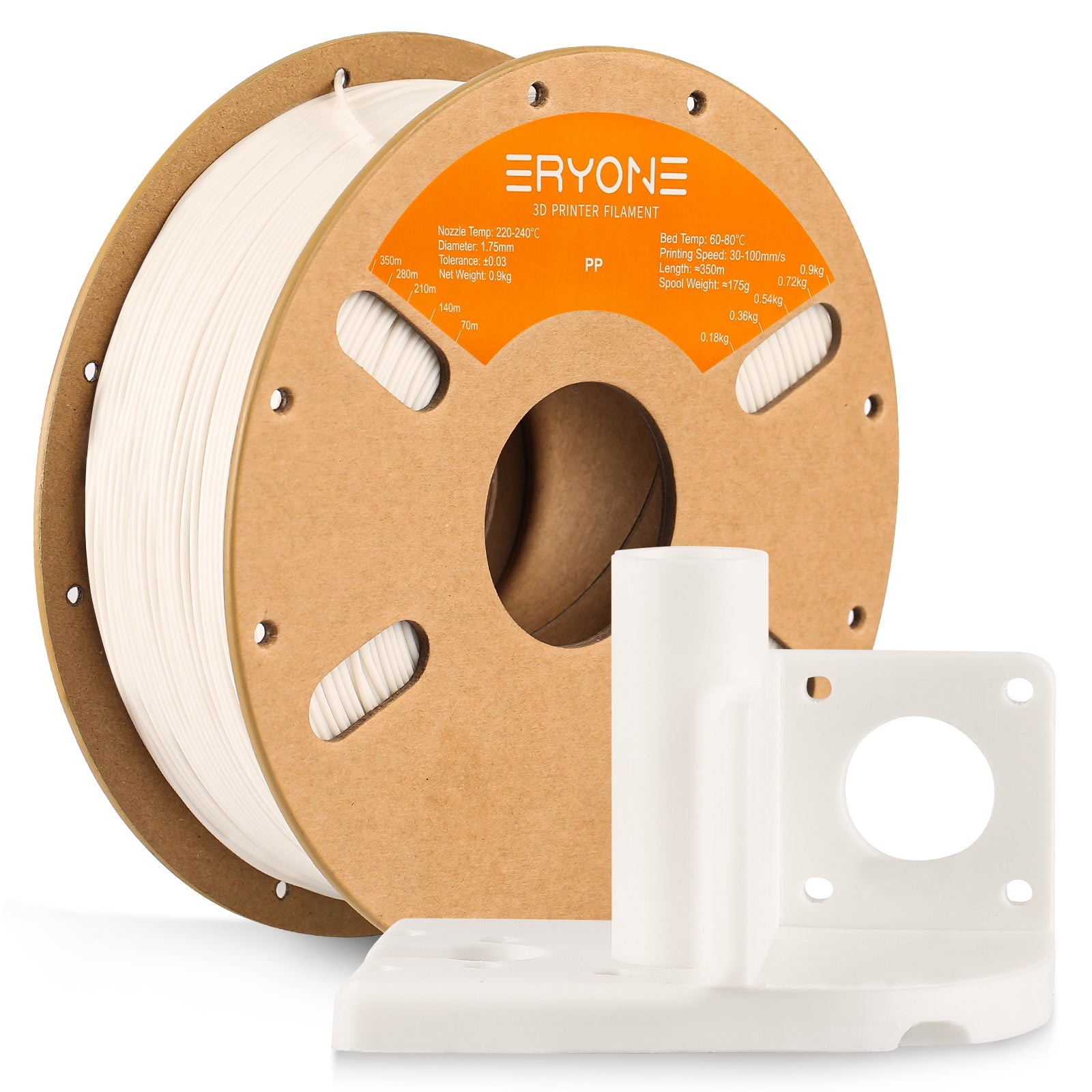PP & PP - CF Filament - 1.75mm±0.03mm (900g)