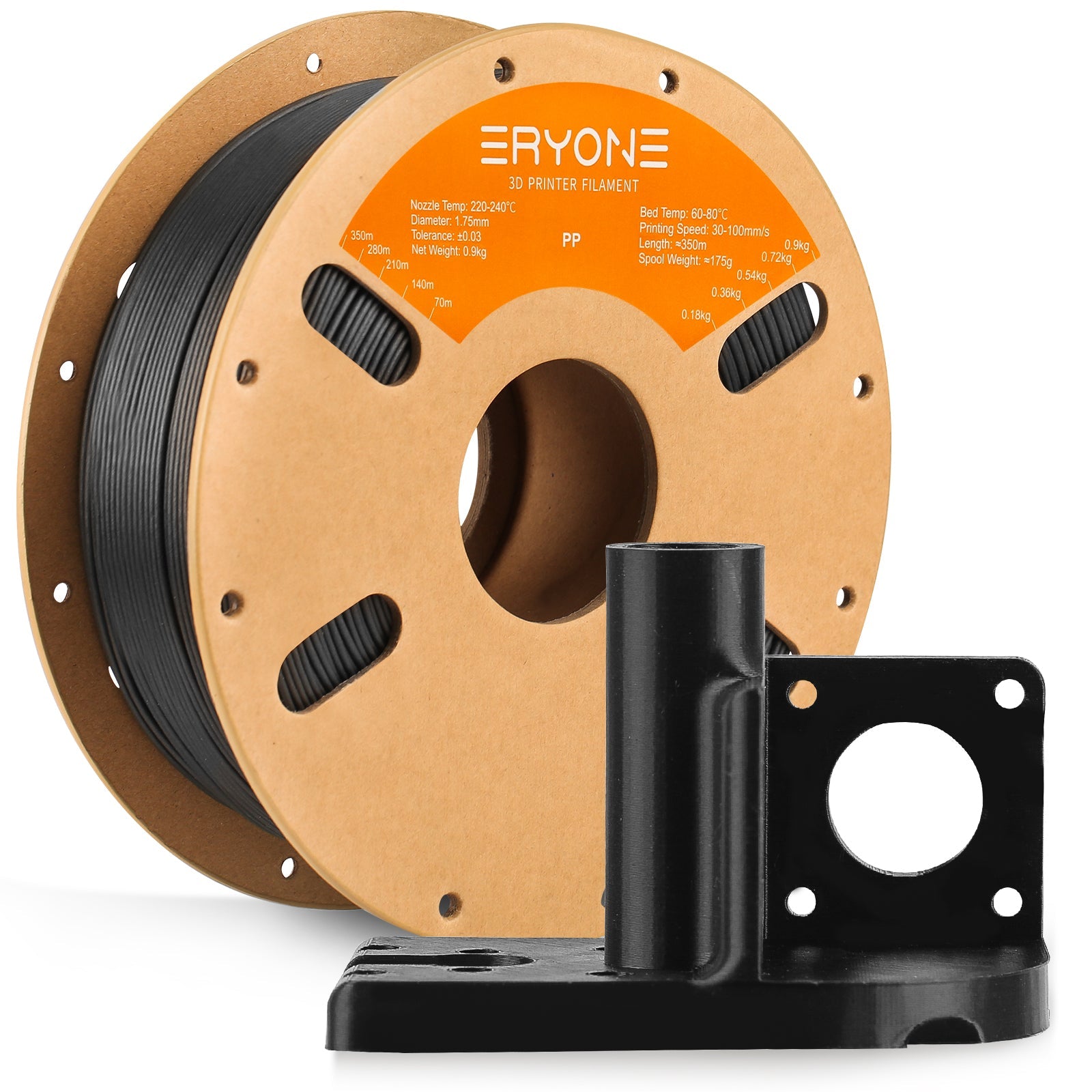 PP & PP - CF Filament - 1.75mm±0.03mm (900g)