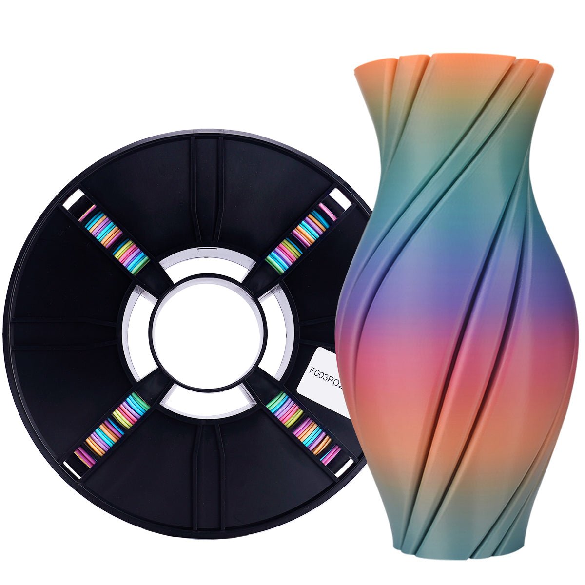 （Pre - sale) PLA Rainbow and Silk Rainbow Filament - 1.75mm±0.03mm (1kg)