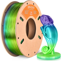 (Pre-sale)TPU Filament - 1.75mm±0.03mm (0.5kg) (MOQ:20 rolls,Mixable) - Sea Glass Rainbow-0.5kg