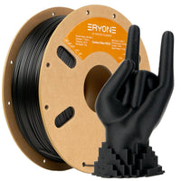 (Pre-Sale）New Product Color Collection PLA Filament,1kg，(MOQ:10 Rolls,Mixable) - PETG-Carbon fibre - black-1kg