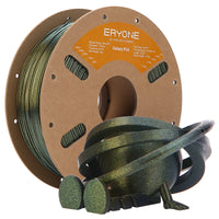 PLA Galaxy Sparkly Glitter Filament - 1.75mm±0.03mm (1kg) - PLA Galaxy-Omega Nebula (Green Gold)