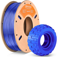 TPU Filament,  - 1.75mm±0.03mm (0.5kg & 1kg) - Transparent Blue-0.5kg