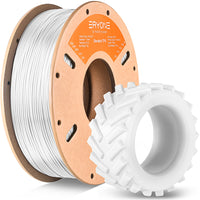 TPU Filament,  - 1.75mm±0.03mm (0.5kg & 1kg) - White-1kg