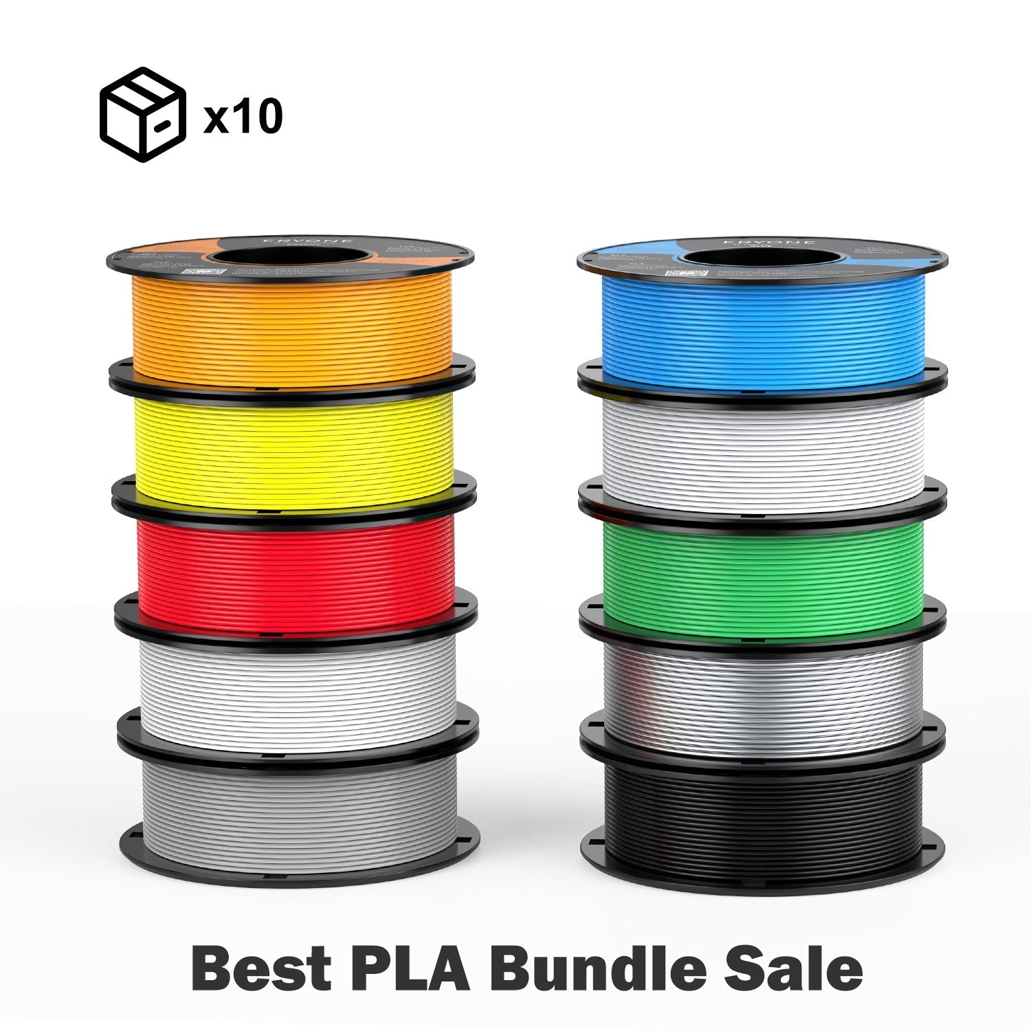 (Bundle Sale) PLA & Carbon Fiber PLA Filament，1kg (MOQ:10 Rolls,Mixable)