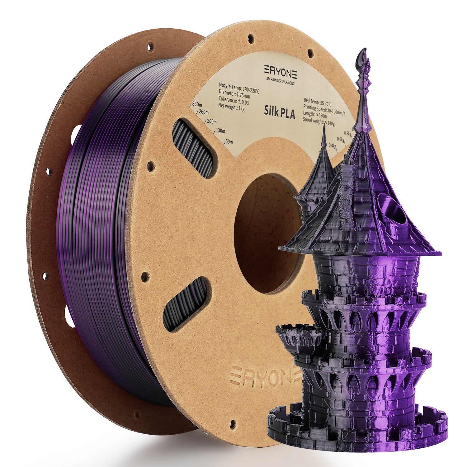 (CA only)（Pre - sale）PLA All Series Filament，1kg (MOQ:20 Rolls，Mixable)