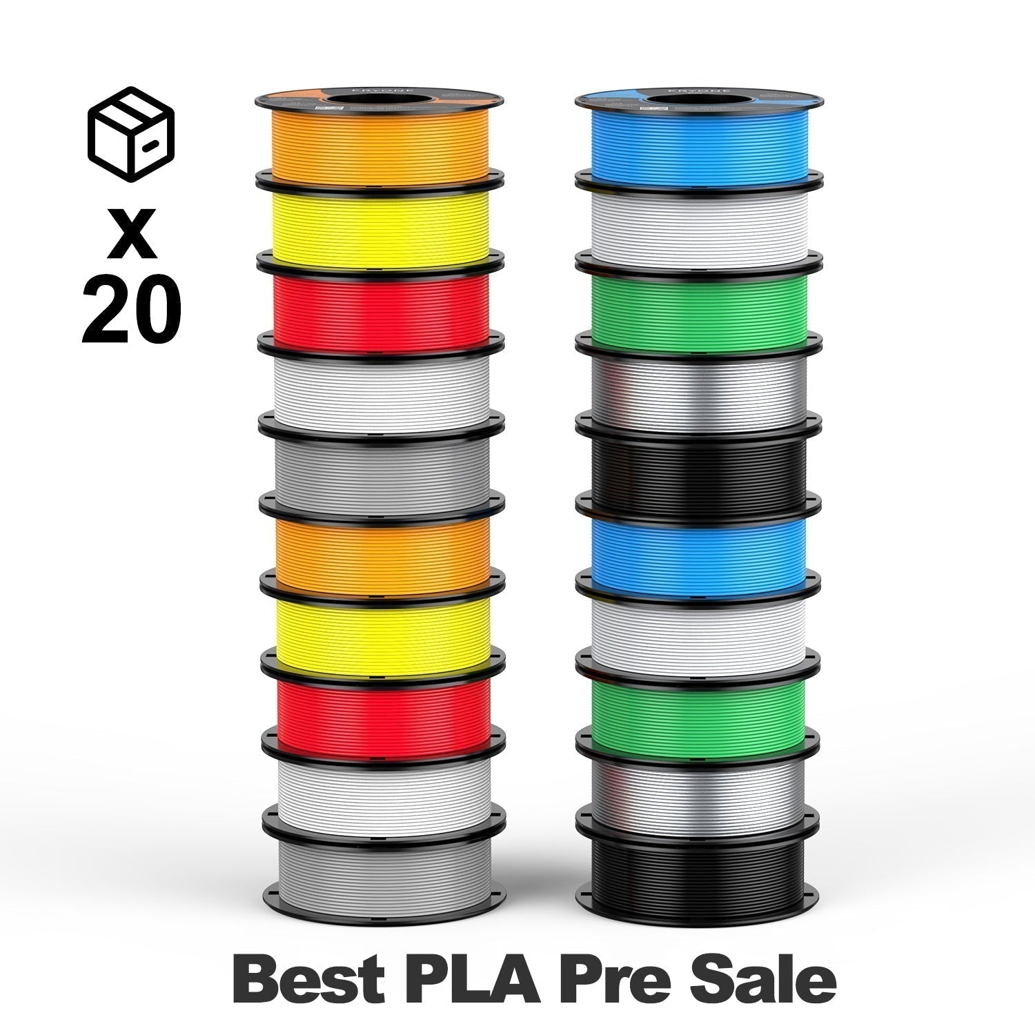 (CA only)（Pre - sale）PLA All Series Filament，1kg (MOQ:20 Rolls，Mixable)