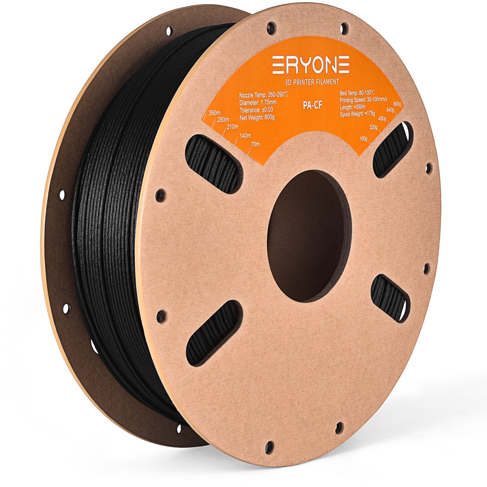 Nylon & Nylon - CF(PA6 & PA12) Filament - 1.75mm±0.03mm (1kg)