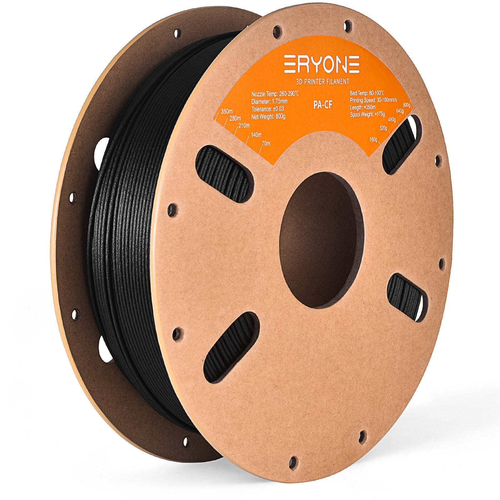 Nylon & Nylon - CF(PA6 & PA12) Filament - 1.75mm±0.03mm (1kg)