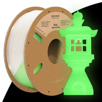 PLA Glow in The Dark Filament - 1.75mm±0.03mm (1kg) - PLA Glow in The Dark-Green