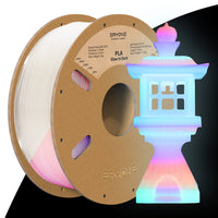 PLA Glow in The Dark Filament - 1.75mm±0.03mm (1kg) - PLA Glow in The Dark-Rainbow