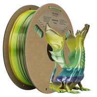 PLA Rainbow Silk Filament - 1.75mm±0.03mm (1kg) - PLA Rainbow Silk-Forest