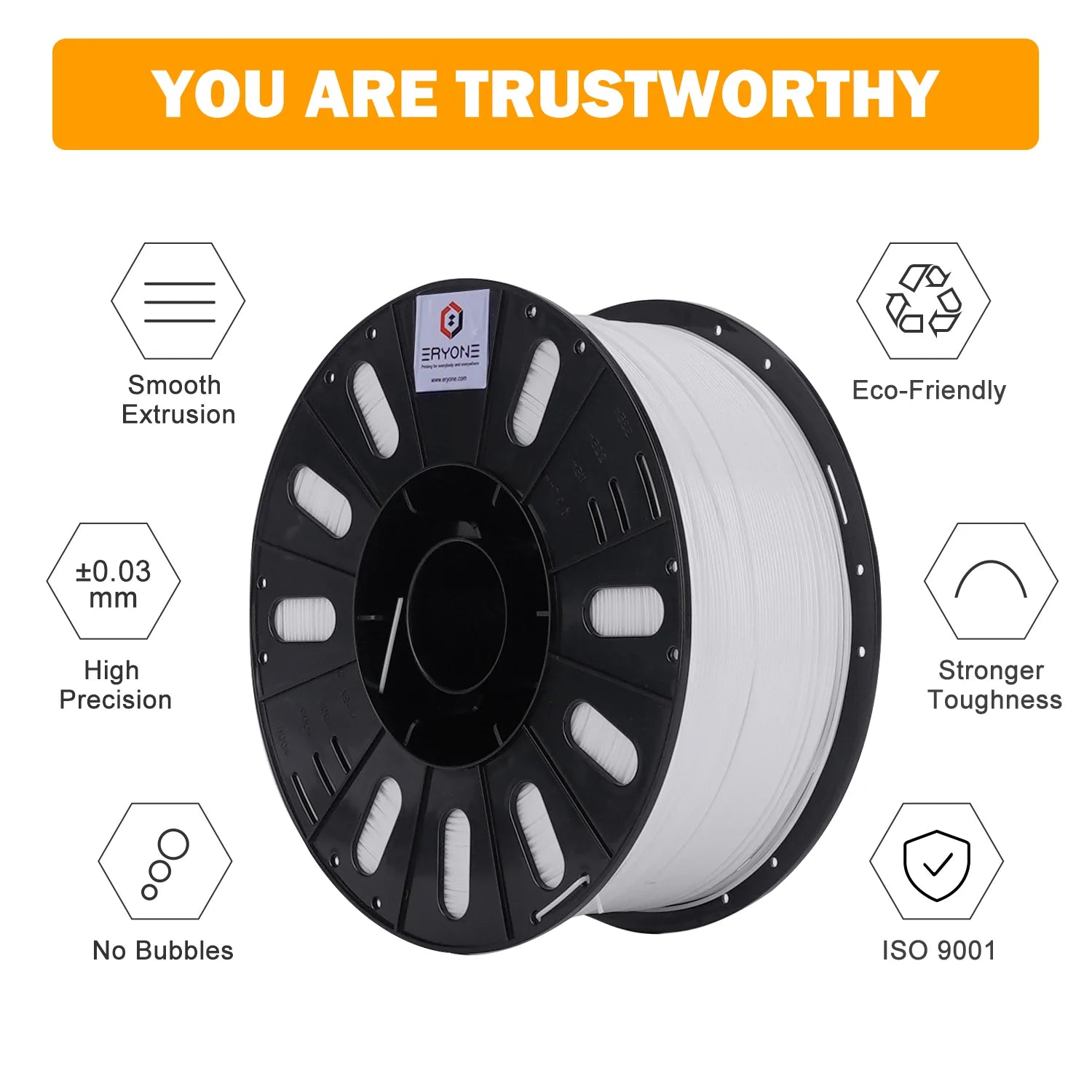 （Pre - sale） PLA Filament - 1.75mm±0.03mm (3kg)